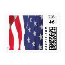 USA Flag stamp