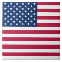 USA Flag Tile