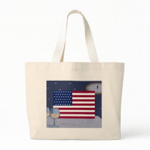 USA Flag_ Tote Bags