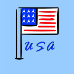 USA Flag t-shirts