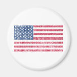 USA Flag Vintage Magnets