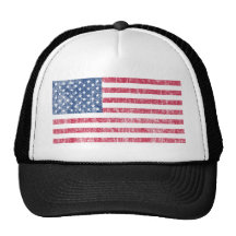 USA Flag Vintage Mesh Hats