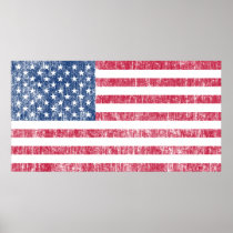 USA Flag Vintage Posters