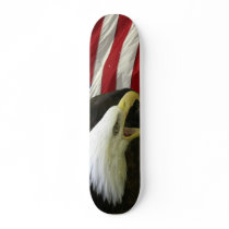 USA FLAG with EAGLE Skate Deck skateboards by mannysThoughts USA FLAG with EAGLE Skate Deck skateboards