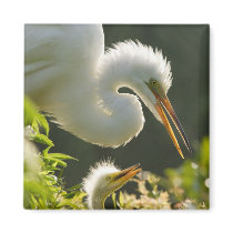 USA, Florida, St. Augustine, Alligator farm Magnet