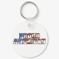 USA-Flowing Proud American keychains