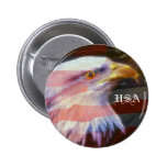 USA  / Fly With The Eagles Buttons