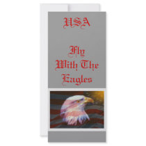 USA / Fly With The Eagles rack cards by smudgeart USA / Fly With The Eagles rack cards