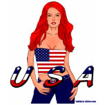 USA Girl t-shirt