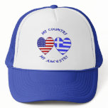 USA / Greek Country Ancestry Hats