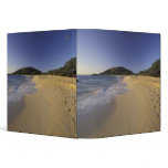 USA, Hawaii, Maui, Footprints in sand, Makena binders