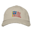 USA Heart Flag Embroidered Hat embroidered hats by embroidered USA Heart Flag Embroidered Hat embroidered hats