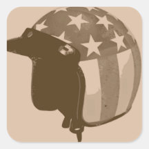 USA HELMET  TOOLBOX SQUARE STICKER