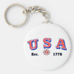 USA IAFF LIGHT KEYCHAINS