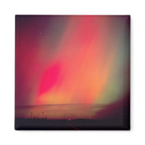 USA, Idaho. Aurora borealis, northern lights at