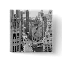 USA, IL, Chicago, Loop from Hotel
