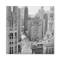 USA, IL, Chicago, Loop from Hotel