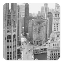 USA, IL, Chicago, Loop from Hotel