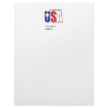USA "In God We Trust" Customizable Letterhead USA "In God We Trust" Customizable Letterhead