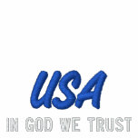 USA In God We Trust Embroidered Jacket USA In God We Trust Embroidered Jacket