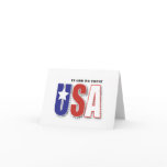 USA "In God We Trust" Note Card USA "In God We Trust" Note Card