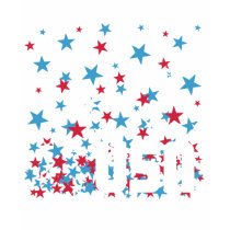 USA in Red White & Blue Stars t-shirts by silentranksshop USA in Red White & Blue Stars t-shirts