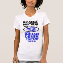usa indian denim co by rogers bros t-shirts
