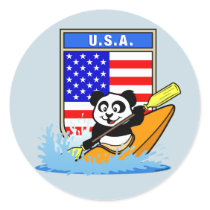 USA Kayaking Panda stickers