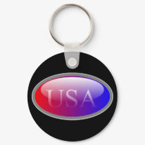 USA Keychain by Blake81 USA Keychain