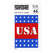 USA Large Postage Stamp by mariannegilliand USA Large Postage Stamp