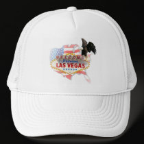 USA Las Vegas with Eagle Cap hats
