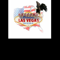 USA Las Vegas with Eagle Ladies Spaghetti Top t-shirts