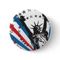 USA Liberty Button