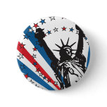 USA Liberty Button