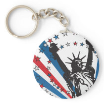 USA Liberty Key Chain