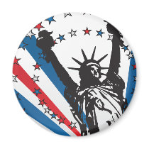 USA Liberty Magnet