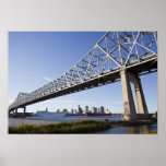 USA, Louisiana, New Orleans. Skyline from the 2