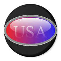 USA Magnet by Blake81 USA Magnet