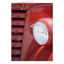 USA, Maine, Owl's Head. Headlight and partial Card