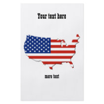 USA map Personalized Flyer
