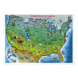 USA Map Invitation