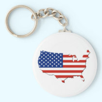 USA map keychains