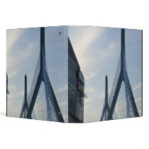 USA, Massachusetts, Boston. The Zakim Bridge. 2 Binder