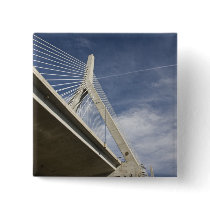 USA, Massachusetts, Boston. The Zakim Bridge. Buttons