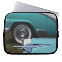 USA, Massachusetts, Gloucester. 1950s-era Ford Laptop Sleeve