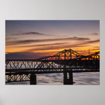 USA, Mississippi, Vicksburg. I-20 Highway and Print
