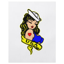 USA Navy Pinup Girl flyers