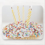 USA, New Jersey, Jersey City, Cupcake with Mousepad
