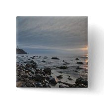 USA, New York, East Hampton. Montauk Point Pinback Button