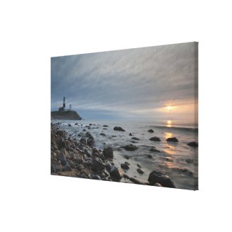 USA, New York, East Hampton. Montauk Point Stretched Canvas Prints